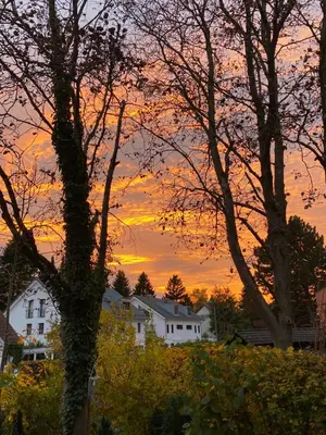 Blick auf den Sonnenuntergang/Sonnenaufgang von des Privatzimmers aus oder aus der Nähe