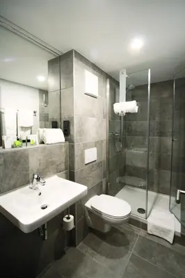 Ein Badezimmer in der Unterkunft ARRIVEL Hotel Kirchheim - bisher Novitel