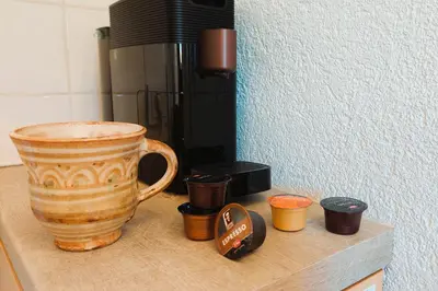 Kaffee-/Teezubehör in der Unterkunft Kleine Auszeit 43