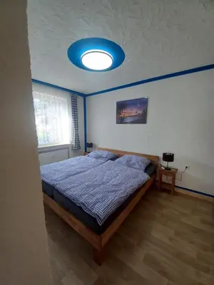 Ein Bett oder Betten in einem Zimmer der Unterkunft beim Anderl