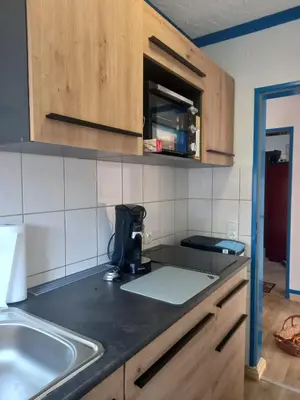Küche/Küchenzeile in der Unterkunft beim Anderl