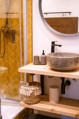 Ein Badezimmer in der Unterkunft Ferienwohnung im Allgäu für Gruppen bis 12 Personen - ALIMA der Hof