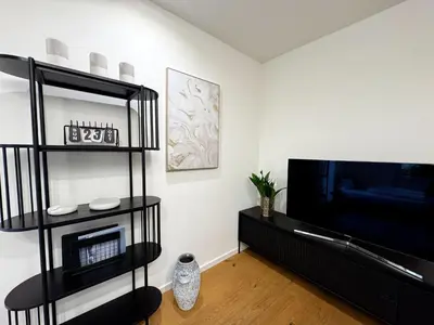 Ein Sitzbereich in der Unterkunft ma suite - Provino Studio - Zentrum