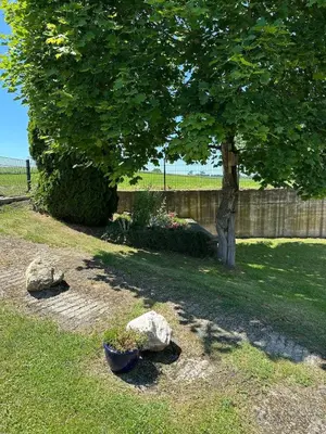 Ein Garten an der Unterkunft Ferienhaus Heiß