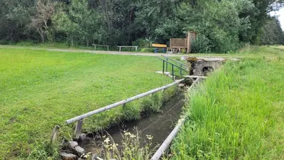 Naturlandschaft in der Nähe der Ferienwohnung