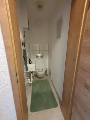 Ein Badezimmer in der Unterkunft Loft mit Kamin