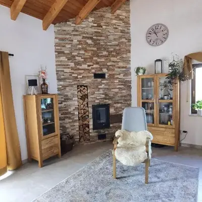 Loft mit Kamin