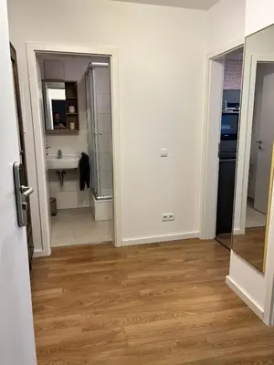 Ein Badezimmer in der Unterkunft City Quartier 4 Traumlage Augsburg Zentrum