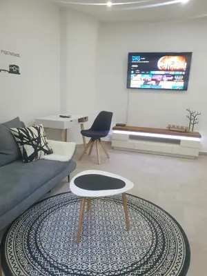 Ein Sitzbereich in der Unterkunft private parking,old town,52m2,terrace,no stairs, newly renovated,