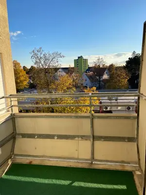 Ein Balkon oder eine Terrasse in der Unterkunft Gemütliches Apartment in zentraler Lage