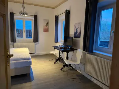 Ein Bett oder Betten in einem Zimmer der Unterkunft Gasthof Staudham