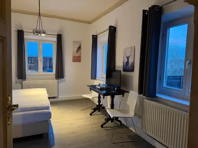 Ein Bett oder Betten in einem Zimmer der Unterkunft Gasthof Staudham