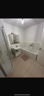 Ein Badezimmer in der Unterkunft Ruhige 60 m2 Wohlfühloase mit perfekter Anbindung