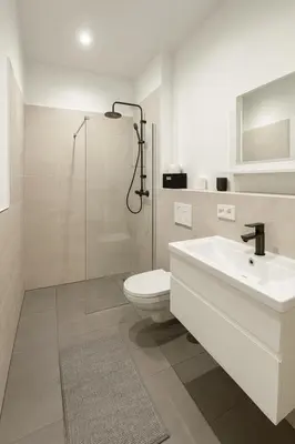 Ein Badezimmer in der Unterkunft Airport Apartment 64 in Freising