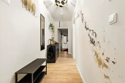 TV/Unterhaltungsangebot in der Unterkunft Stilvolles Wohlfühl-Apartment mit Balkon