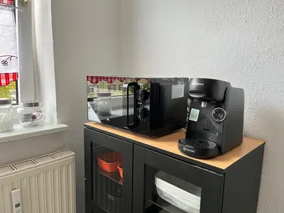 Küche/Küchenzeile in der Unterkunft Ferienwohnung in Landsberg am Lech