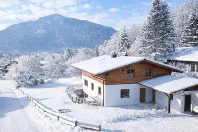 Ferienwohnung Alpenzeit Unterwössen im Chiemgau im Winter