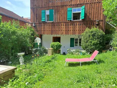 Ein Garten an der Unterkunft Bierfrauhäusl