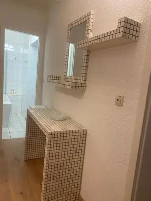 Ein Badezimmer in der Unterkunft HDM Apart Munich