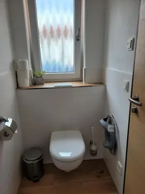 Ein Badezimmer in der Unterkunft Ferienwohnung Harpfing