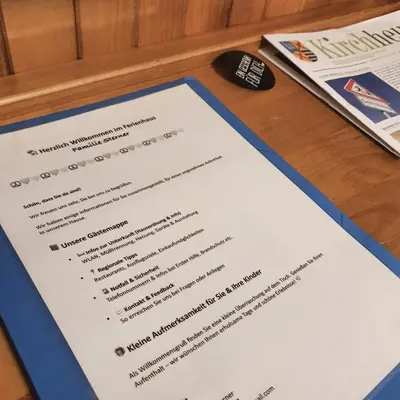 Grundriss der Unterkunft Ferienhaus Familie Sterner