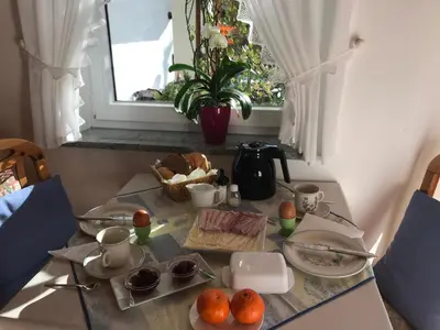 Essen in der Ferienwohnung oder in der Nähe