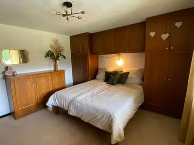 Ein Bett oder Betten in einem Zimmer der Unterkunft Holiday Home near Dachau & Munich