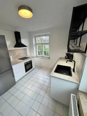 Küche/Küchenzeile in der Unterkunft Bavaria Home Apartments Geisenfeld