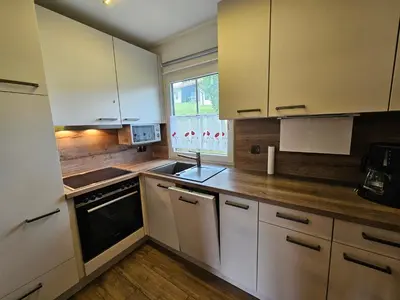 Küche/Küchenzeile in der Unterkunft Feriendorf Hochbergle Haus 34