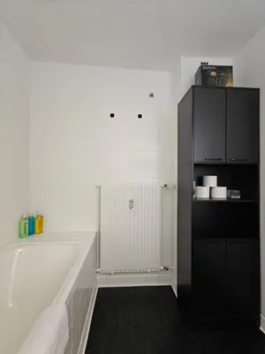 Grundriss der Unterkunft Modern Apartments Neuburg 29 - NEU - 2 Zimmer - 4 Separate Betten, Komfort, Top Ausgestattet, Smart TV, Wi-Fi