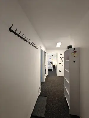 Grundriss der Unterkunft Modern Apartments Neuburg 29 - NEU - 2 Zimmer - 4 Separate Betten, Komfort, Top Ausgestattet, Smart TV, Wi-Fi