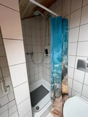Ein Badezimmer in der Unterkunft Architect-Apartments Atelier 42qm, Küche und Bad