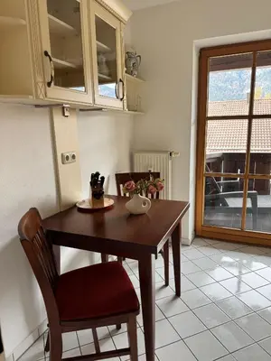 Küche/Küchenzeile in der Unterkunft Ferienwohnung Anna