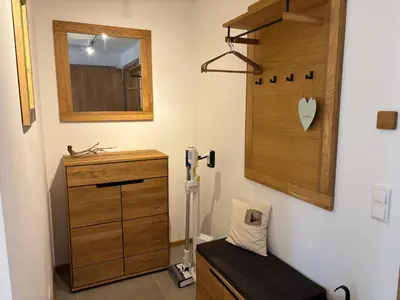 Ein Badezimmer in der Unterkunft Ferienwohnungen Karwendulum