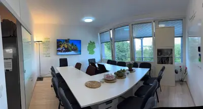 TV/Unterhaltungsangebot in der Unterkunft AECOspires CoWorkStel