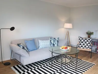 Ein Sitzbereich in der Unterkunft Holiday apartment with 1 bedroom
