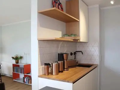 Küche/Küchenzeile in der Unterkunft Holiday apartment with 1 bedroom