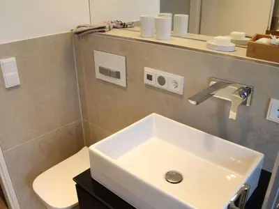 Ein Badezimmer in der Unterkunft Holiday apartment with 1 bedroom