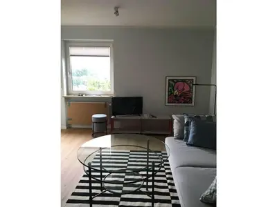 Ein Sitzbereich in der Unterkunft Holiday apartment with 1 bedroom