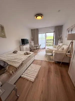 TV/Unterhaltungsangebot in der Unterkunft Chiemsee-Perle, stylisches Luxus-Appartement