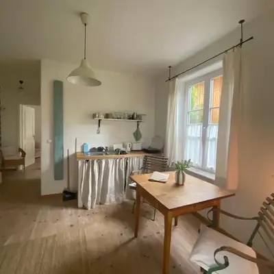 Ferienwohnung mit Blick ins Grüne