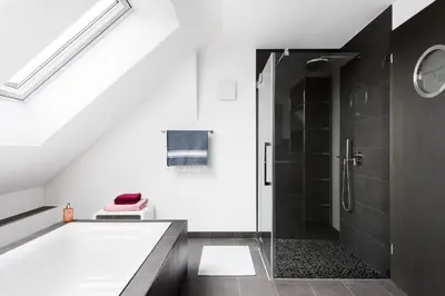 Ein Badezimmer in der Unterkunft Zum Wehnerbauer OST