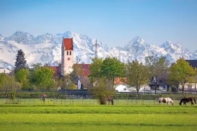 Naturlandschaft in der Nähe des Hotels