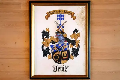 Grundriss der Unterkunft Hotel Pension Fruth