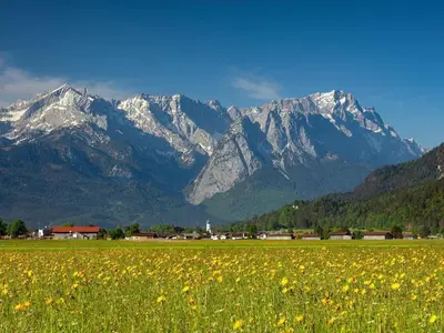 Naturlandschaft in der Nähe der Ferienwohnung