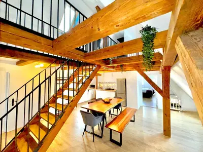 Grundriss der Unterkunft EDEN - Penthouse-Loft über den Dächern Kaufbeurens