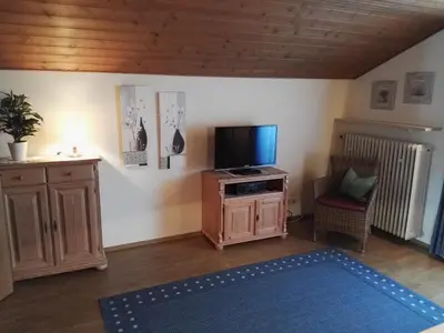 TV/Unterhaltungsangebot in der Unterkunft Ferienwohnung Lackerschmid J.&R.