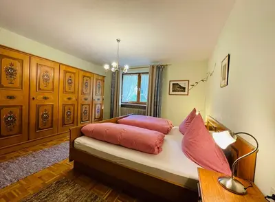 Ein Bett oder Betten in einem Zimmer der Unterkunft Demelhof Urlaub auf dem Bauernhof