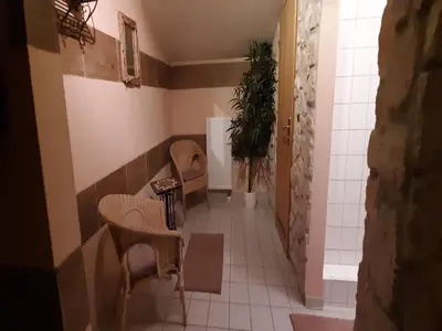 Ein Sitzbereich in der Unterkunft Stay in Alpine Bayrischzell