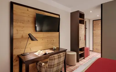 TV/Unterhaltungsangebot in der Unterkunft Hotel Traumschmiede